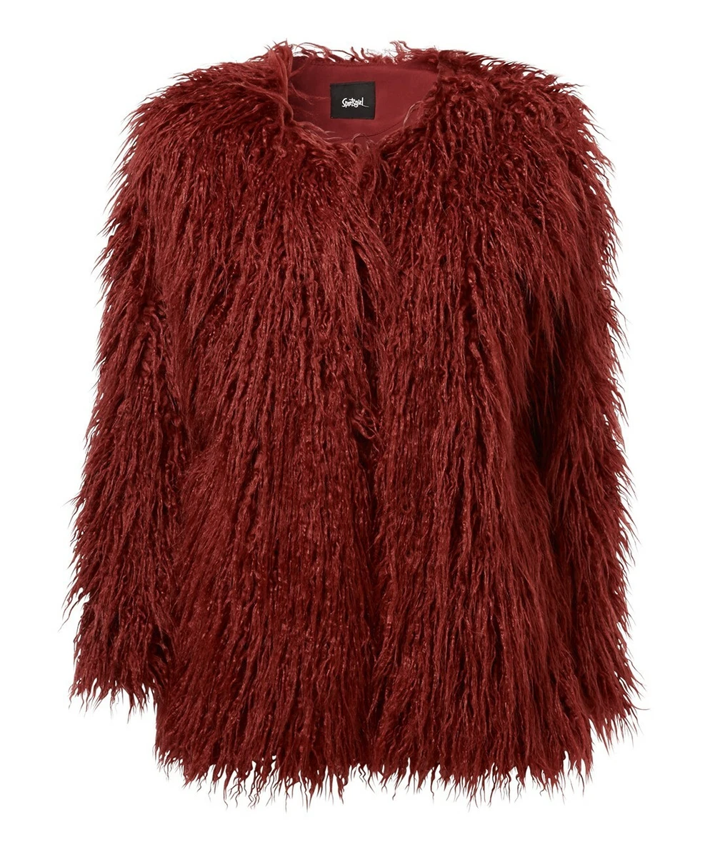 Sportsgirl fur jacket sale