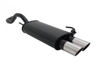 Novus Sportauspuff Gruppe N 2X76Mm Ms-Design VW Polo IV (6N,6N2) 1,6GTI 88Kw