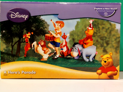 DEPT 56 A Hero's Parade WINNIE The POOH & FRIENDS Explore a New
