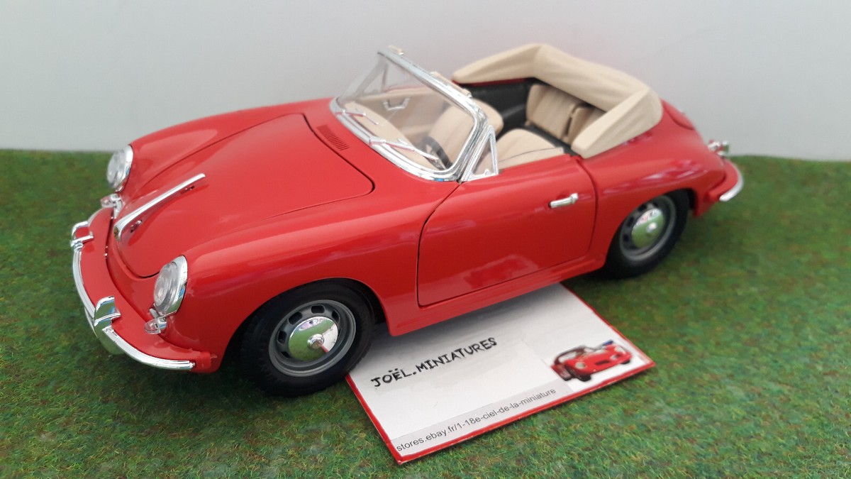 1/18 PORSCHE 930 Turbo Cabriolet Convertible Slant Nose Rouge 1987 Revell EUR 29,95 - FR