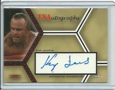 Billy Gunn Kip James 2008 TNA Auto/25 New Age Outlaw MR ASS Man Autograph WWE