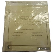 Hallmark Scrapbook Page Refills for Large Memory Mount Albums NEW 13" x 12 5/8"