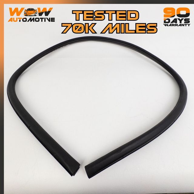 04-13 BENTLEY CONTINENTAL GT COUPE LEFT RIGHT SIDE LOWER DOOR SEAL RUBBER OEM