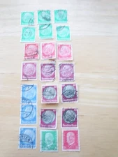 Vintage Deutsches Reich Stamps-Set of 21