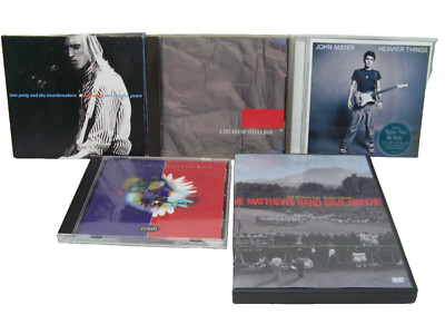 Rock Classics Lot Of 5 Tom Petty, 2- Dave Mathews Band, Steely Dan, John Mayer