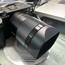 Bayonet Metal Square Lens Hood with Cap fit for Sony FE 35mm f/1.8 SEL35F18F