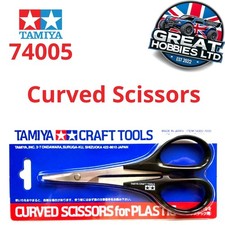 Tamiya 74005 Curved Scissors RC Car Body Plastic Model Craft Tools