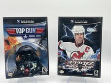 Nintendo Gamecube: NHL Hitz 2002 CIB + Top Gun Combat Zones CIB See pictures