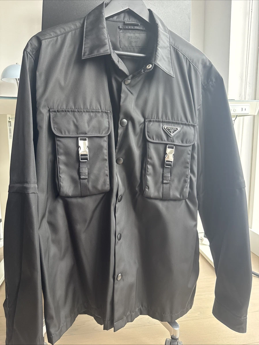 PRADA Long Sleeve Black Shirts for Men for sale | eBay