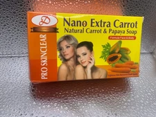 ro Skincare Nano Extra White Natural Papaya & Carrot Soap  250g