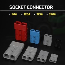 4 Stück Anderson Stecker 50A - 600V, Für Auto, Wohnmobil & Solar