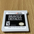 Bravely Default Nintendo 3DS NO CASE