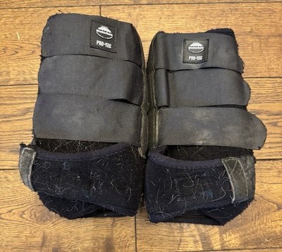 Weatherbeeta Pro Tec Sportmedizin Wickelstiefel volle Größe schwarz 