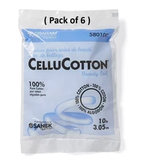 (Pack of 6) Graham Professional Beauty CelluCotton Beauty Coil 10ft.