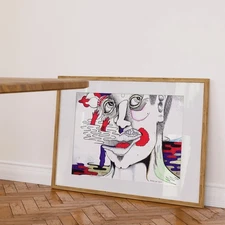 Original Fine Art Print – Fragments of an Inner System