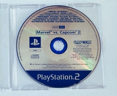 Marvel Vs Capcom 2 PS2 PROMO Selten PlayStation 2 Promo CAPCOM PAL KOMPLETTES SPIEL