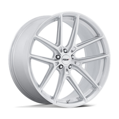 20x10.5 TSW TW006 Imola Gloss Black Machined Wheels 5x120 (27mm) Set of 4