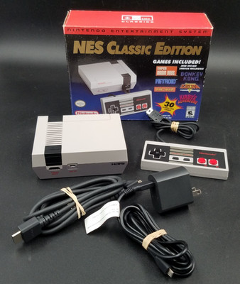 Authentic Nintendo Classic Edition NES Mini Game Console 30 Classic NES Games