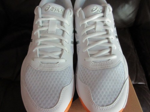 ASICS Women's Upcourt 6 Volleyball Shoes, Size 8.5, White/Pure Silver - Picture 5 of 8