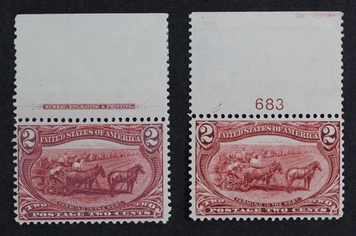 CKStamps: US Stamps Collection Scott#286 2c Mint OG Selvage LH