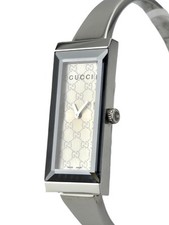 Gucci Women Silver Band Wristwatches for sale