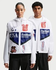 Size Large Men Nike x USMNT x V.A.A. Anthem Jacket IH1634 TEAM USA NEW IN HAND