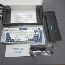 Womier SK71 PRO Mechanical Gaming Keyboard A 75% VIA Support Keyboard Wireless