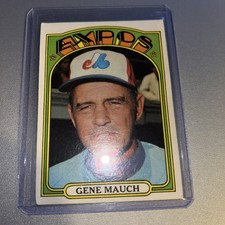 1972 Topps - Gene Mauch #276