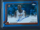 2025-26 Topps Chrome - Rookie RC On-Card Auto Khaman Maluach #TCAR-KM Blue /150