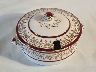 Keeling & Co Burslem Losol Ware Ashley 5 Zoll 650 ml Terrine mit Deckel