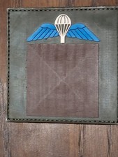 British Army  1 Para DZ  patch, Rubber,  hook & loop