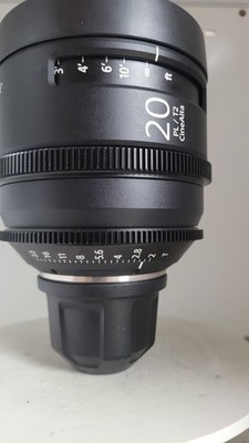 Sony CineAlta MKII 20mm T2 Lens - Arri PL Mount Prime Cine Lens