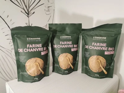 L'CHANVRE farine de chanvre bio 1 sachet de 250g - Photo 1/4