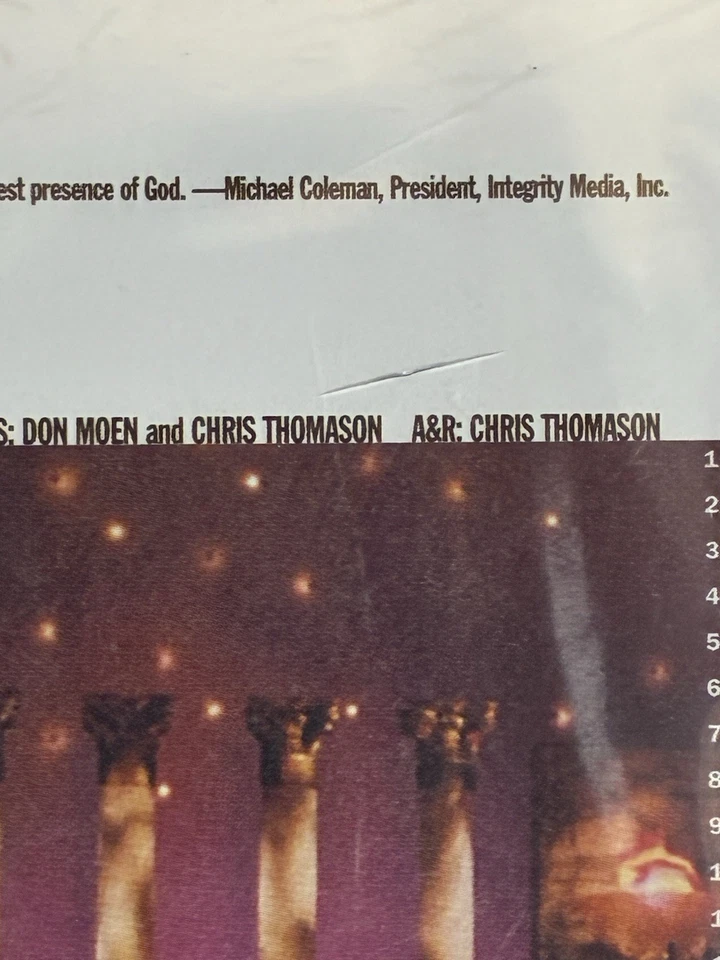 Thank You Lord Music Don Moen Cd Sealed Foto 3 de 3