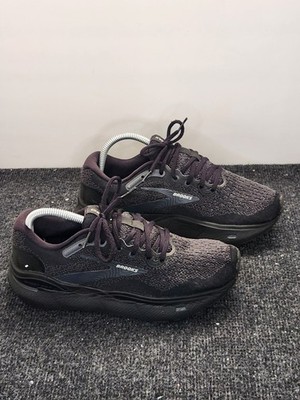 Brooks Ghost Max Mesh Running Sneakers Black  Women size 8 1203951B020