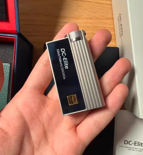 iBasso DC-Elite Flagship Portable DAC AMP ROHM BD34301EKV Titanium - 98% New