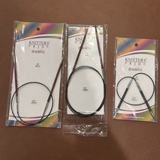 Knitters Pride Dreamz Circular Knitting Needles 16, 24, 40 Inch lot bundle 3