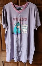 VTG Disney Winnie The Pooh Eeyore Love Meter Sleepwear One Size Night Gown