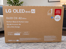 LG C6 42" Class 4K OLED HDR10 120Hz Smart TV webOS 26 2026