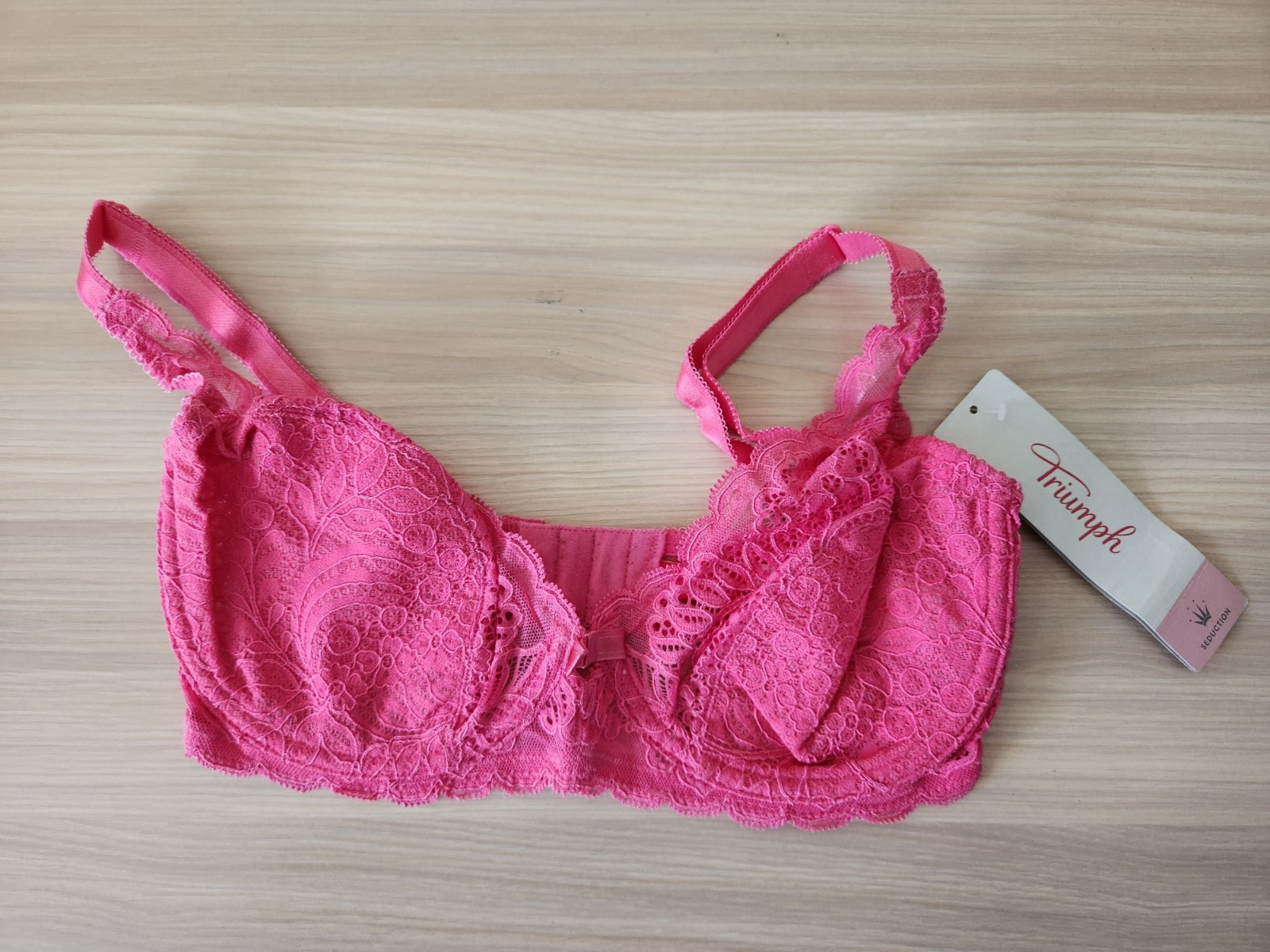 Triumph Amourette Spotlight W Underwired Full Cup Bra Guava (1058) 32C