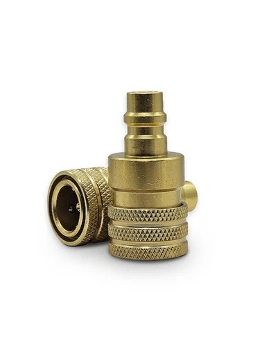 AC Refill R1234YF to R134a Quick Connect Low Port Converter For Cars After 2017