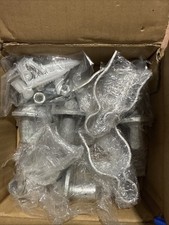 Wall Mount Gate Hinge  Pipe Gate Hinge 4 Pack Chain Link Fence Gate Hinges Fenc