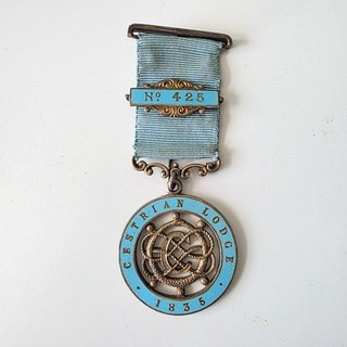 Masonic Craft Centenary Jewel Cestrian Lodge 1835 No 425