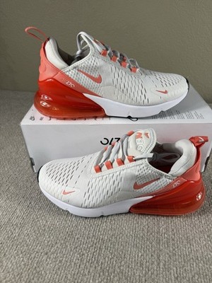 Nike Air Max 270 Platinum Magic Ember Tint AH6789-017 Women s Size Sneakers Gym