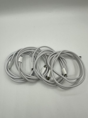 Apple 3ft. (1m) Lightning to type-C Cable - Random White Genuine 4PCS