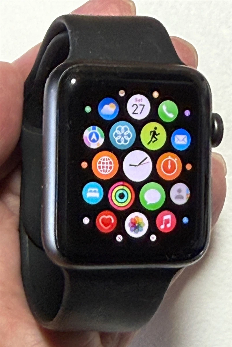 Apple Watch Series 3 Silicone Smart 42 mm Case Wristwatches for