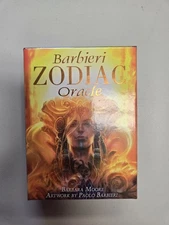 26 Beautiful Zodiac Oracle Cards by Moore Artwork by Barbieri in English
