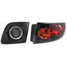 Tail Lights Set Halogen Halogen Fits 2004-2006 Mazda 3 S I Sp23 Sedan Tail Lights Set Halogen Halogen Fits 2004-2006 Mazda 3 S I Sp23 Sedan