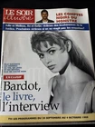 BRIGITTE BARDOT Interview SYlVIE VARTAN MAGAZINE BELGIQUE 1996 Collector