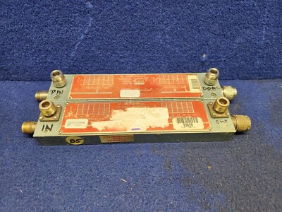 Lot of 2 Narda Microline 3022 Bi-Directional Coaxial Coupler 1-4GHz